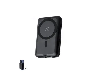 Batería externa solar Haryin 5.000 mAh con luz LED personalizable