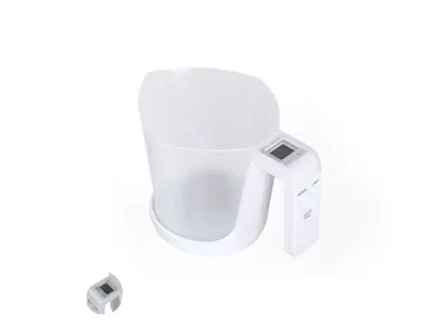Báscula de cocina con jarra medidora 1 l personalizable