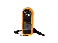 Anemómetro digital Balest con pantalla retroiluminada, vista lateral