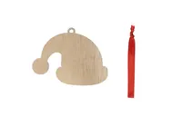 Adorno navideño de madera Clixar para sublimación de madera, detalle 2