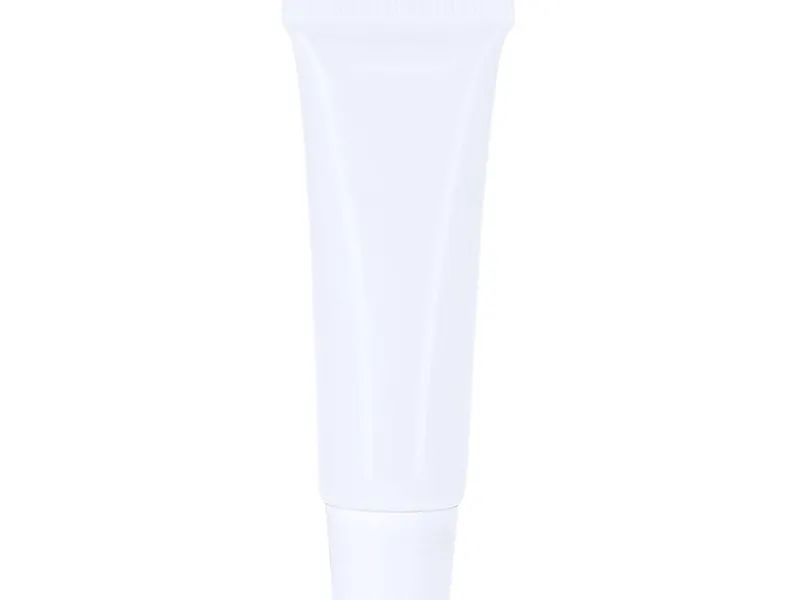Bálsamo labial en crema formato labial SPF15 Galax en blanco, vista frontal