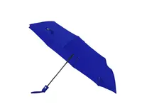 Paraguas plegable de RPET Santana automático Ø 98 cm de pongee 190T RPET, vista lateral