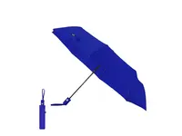Paraguas plegable de RPET Santana automático Ø 98 cm de pongee 190T RPET, vista frontal