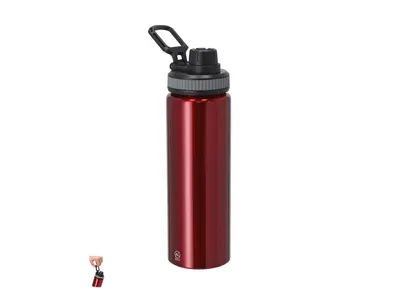Bidón de aluminio reciclado Fouler 800 ml asa ajustable personalizable