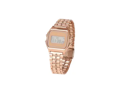 Reloj digital metálico Busnor con retroiluminación led personalizable