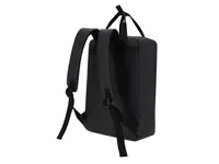 Mochila de PU Flipex asas dobles portátil 15 pulgadas de PU, detalle 2
