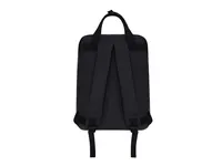 Mochila de PU Flipex asas dobles portátil 15 pulgadas de PU, vista lateral
