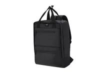 Mochila de PU Flipex asas dobles portátil 15 pulgadas de PU, vista frontal