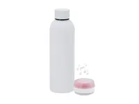 Bidón térmico Meflex con altavoz Bluetooth 540 ml de acero inox, vista frontal