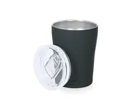 Vaso térmico de acero Liku 350 ml tacto goma para láser de acero inox, detalle 1