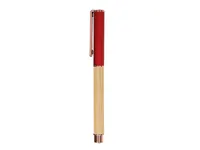 Roller de bambú y aluminio Bobbin detalles oro rosa de bambú/ aluminio, vista lateral