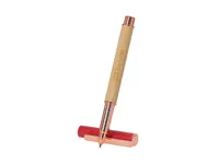Roller de bambú y aluminio Bobbin detalles oro rosa de bambú/ aluminio, detalle 2