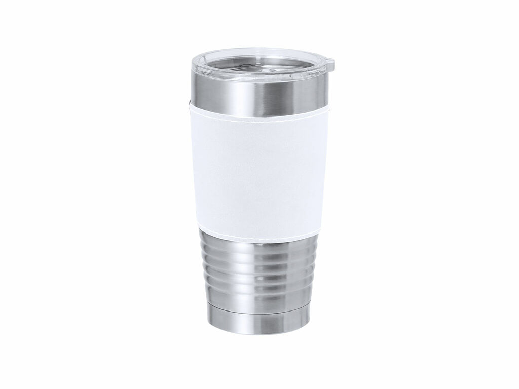 Vaso térmico Zuncex en color blanco
