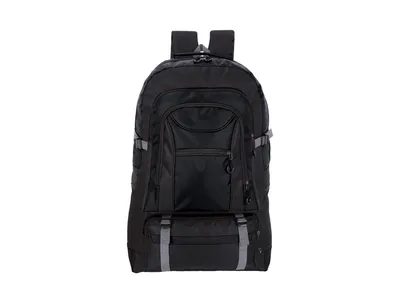 Mochila de poliéster Platony 600D con correa de cintura personalizable