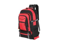 Mochila de poliéster Platony 600D con correa de cintura de poliéster 600D, vista lateral