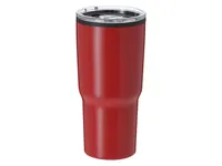 Vaso térmico de acero y PP Nabry 580 ml de acero inox/ interior PP, vista lateral