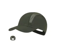 Gorra deportiva de microfibra Hakos con redecilla de microfibra, vista frontal