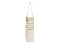 Bolsa de algodón reciclado Henar 210 g a rayas de algodón reciclado 210 g/ m2, detalle 3