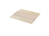 Pareo toalla de algodón reciclado Bak 180 g rayas doradas de 100% algodón reciclado 180 g/ m2, detalle 1