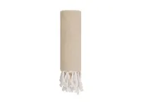 Pareo toalla de algodón reciclado Bak 180 g rayas doradas de 100% algodón reciclado 180 g/ m2, detalle 4