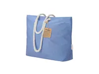 Bolsa de algodón reciclado Coulan 220 g con asas trenzadas de algodón reciclado 220 g/ m2, detalle 2