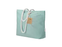 Bolsa de algodón reciclado Coulan 220 g con asas trenzadas de algodón reciclado 220 g/ m2, detalle 4
