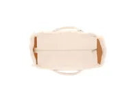 Bolsa de algodón Dinebor 360 g con flecos y cremallera de algodón 360 g/ m2, detalle 2