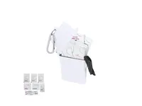 Kit de excursión Dambury de 8 accesorios con mosquetón, vista frontal