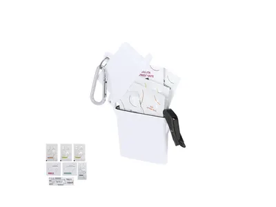 Kit de excursión de 8 accesorios con mosquetón personalizable