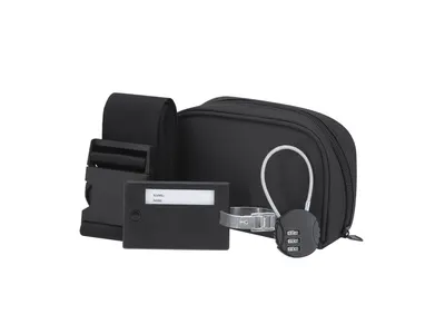 Set de equipaje cinta, identificador y candado Biccap personalizable