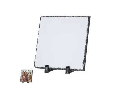 Placa de pizarra para sublimación con soportes personalizable