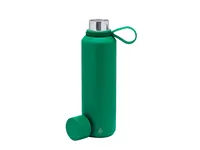 Botella térmica de acero reciclado Yomar 630 ml con asa de acero inox reciclado, detalle 1