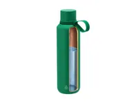 Botella térmica de acero reciclado Yomar 630 ml con asa de acero inox reciclado, detalle 2