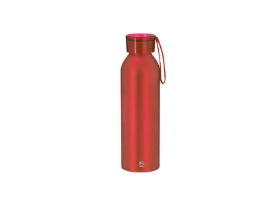 Bidón de aluminio reciclado Nomar 650 ml tapón translúcido personalizable