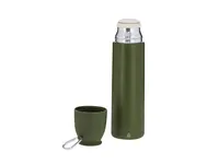 Set termo Clorin 500 ml con taza de acero reciclado de acero inox reciclado, detalle 1