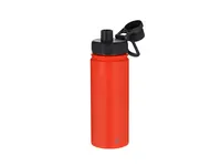 Bidón de acero reciclado Felmar 550 ml asa ajustable de acero inox reciclado, vista lateral