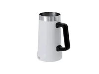 Jarra térmica de acero reciclado Glinox 700 ml de acero inox reciclado, vista frontal