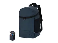 Mochila nevera de RPET Beroxi 600D 10 l acolchada de poliéster 600D RPET/ PEVA, vista frontal