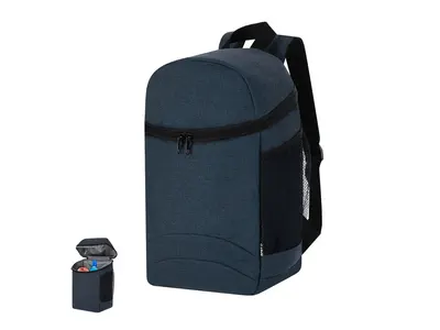 Mochila nevera de RPET Beroxi 600D 10 l acolchada personalizable