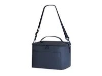 Nevera de PU Orbax 6 l con bandolera y bolsillos de PU/ PEVA, vista lateral