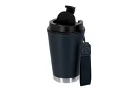 Vaso térmico de PP reciclado Wirten 300 ml con cinta de PP reciclado/ base acero inox reciclado, detalle 2