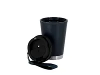 Vaso térmico de PP reciclado Wirten 300 ml con cinta de PP reciclado/ base acero inox reciclado, detalle 3
