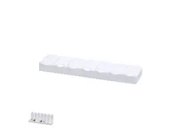 Pastillero semanal Keyon 7 compartimentos sin BPA, vista frontal