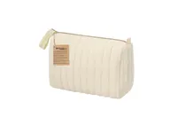 Neceser acolchado de algodón reciclado Sumtor 120 g de algodón reciclado 120 g/ m2, vista lateral