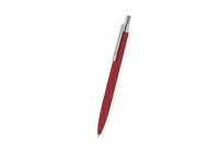 Bolígrafo de aluminio reciclado Iridon goma clip cromado de aluminio reciclado, vista lateral