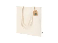 Bolsa de algodón Ginter Fairtrade 140 g resiste 7 kg de algodón fairtrade 140 g/ m2, detalle 1