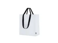 Bolsa de pp woven Sayon laminado RPET con doble asa de PP-Woven laminado RPET, detalle 1