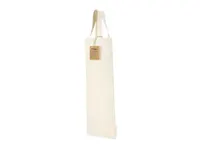 Bolsa de algodón reciclado Gadlen 140 g alargada de algodón reciclado 140 g/ m2, vista lateral