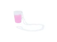 Vaso chupito LED Bolten 50 ml con cordón de PS, vista lateral