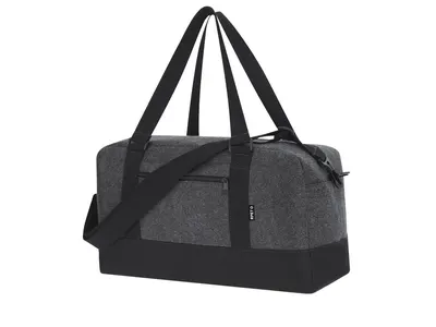 Bolso de viaje fieltro RPET con bandolera personalizable